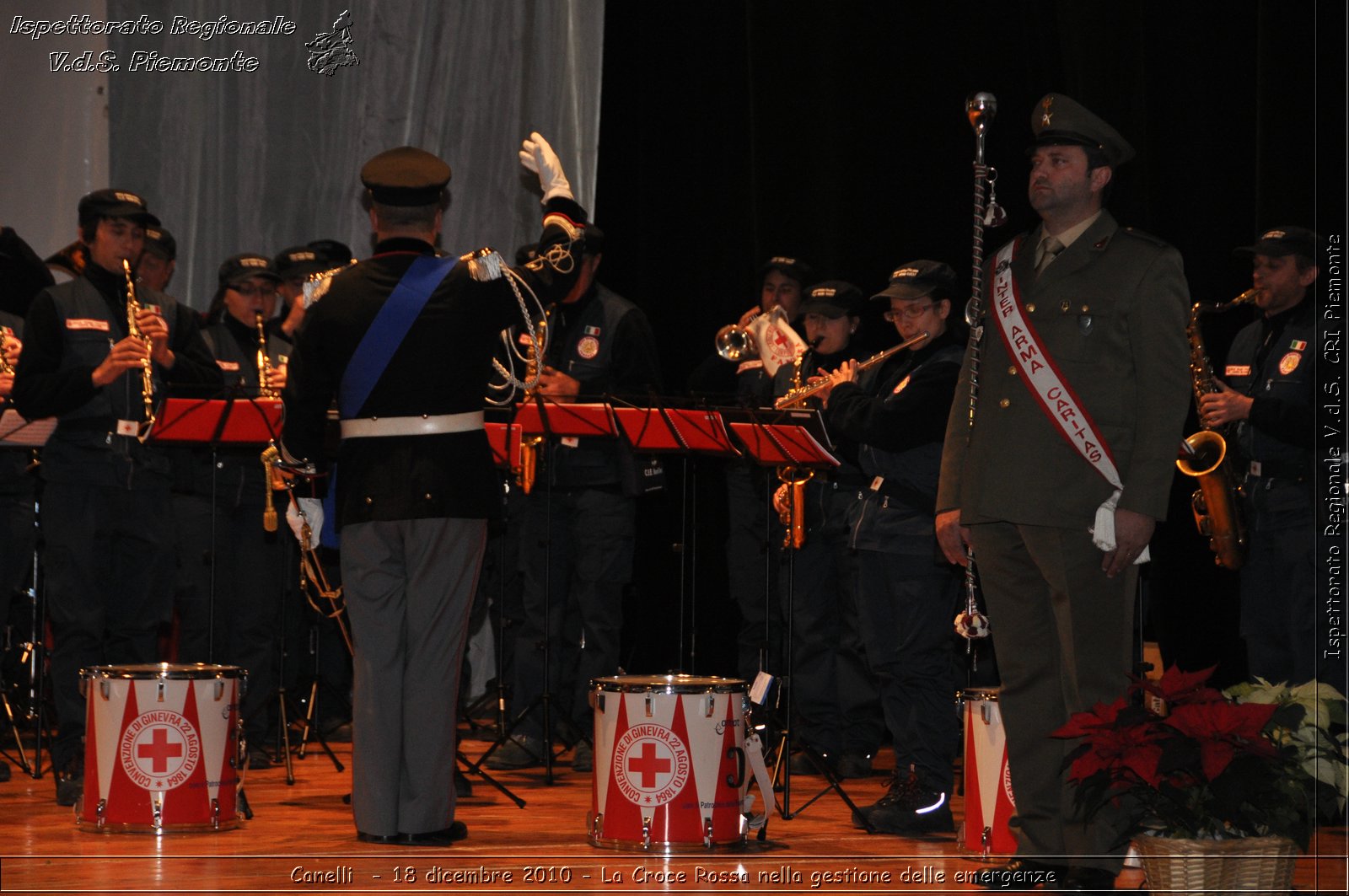 Canelli  - 18 dicembre 2010 - La Croce Rossa nella gestione delle emergenze -  Croce Rossa Italiana - Ispettorato Regionale Volontari del Soccorso Piemonte