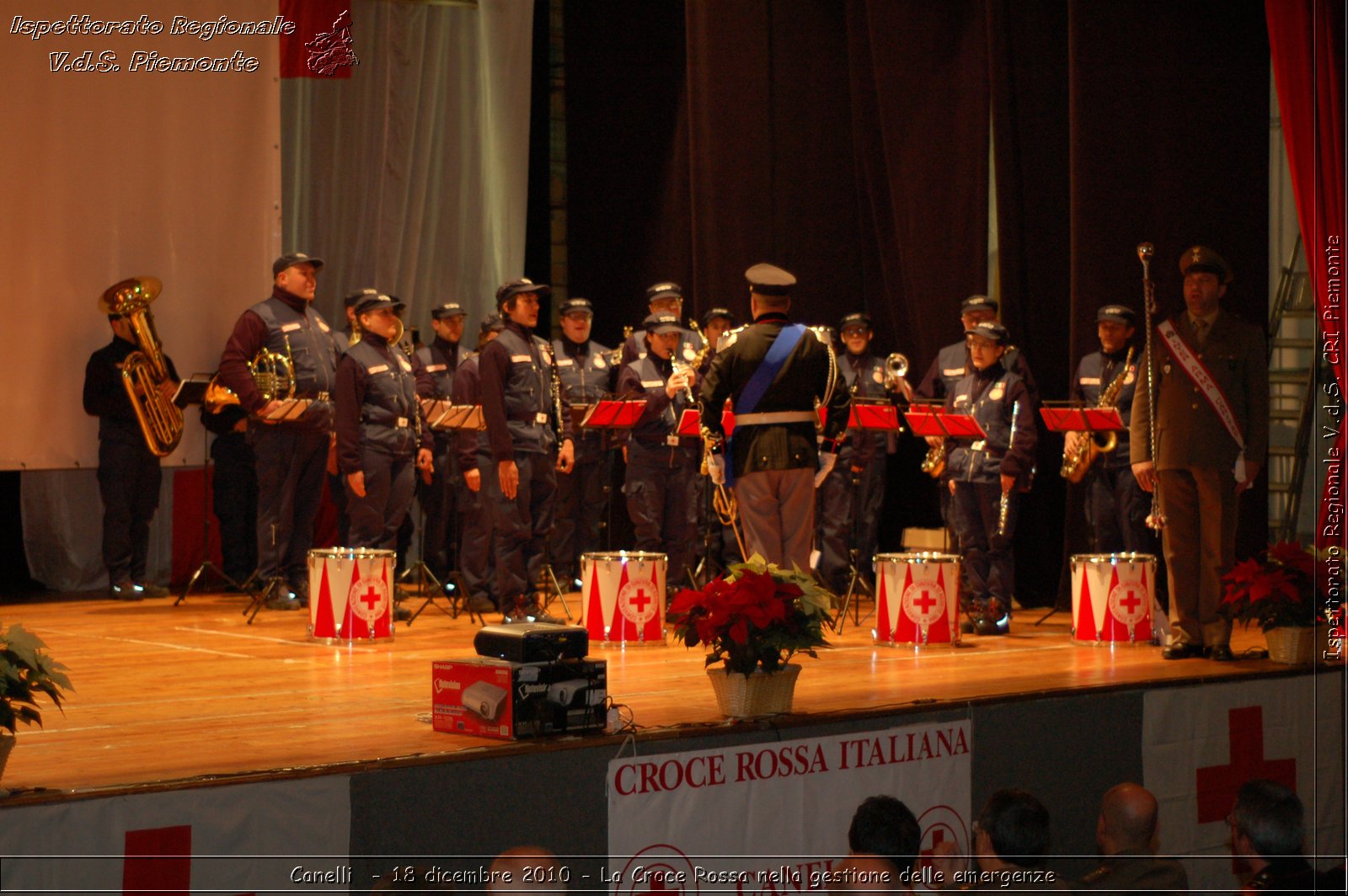 Canelli  - 18 dicembre 2010 - La Croce Rossa nella gestione delle emergenze -  Croce Rossa Italiana - Ispettorato Regionale Volontari del Soccorso Piemonte