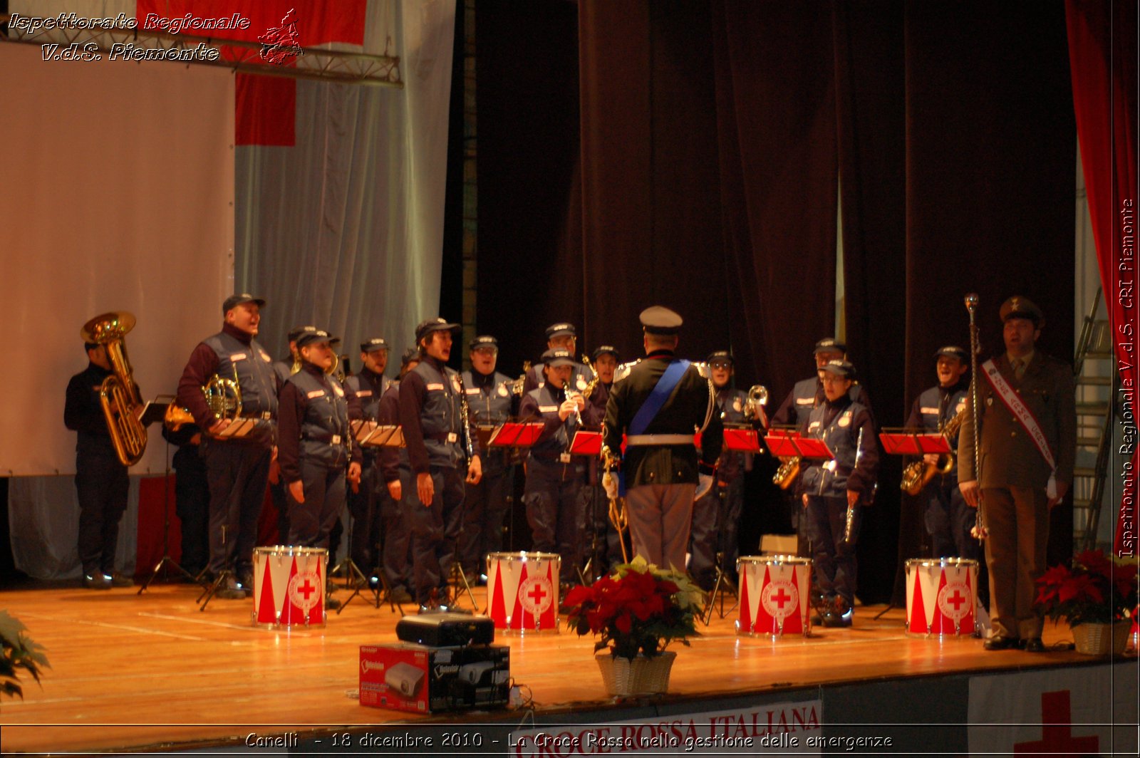 Canelli  - 18 dicembre 2010 - La Croce Rossa nella gestione delle emergenze -  Croce Rossa Italiana - Ispettorato Regionale Volontari del Soccorso Piemonte