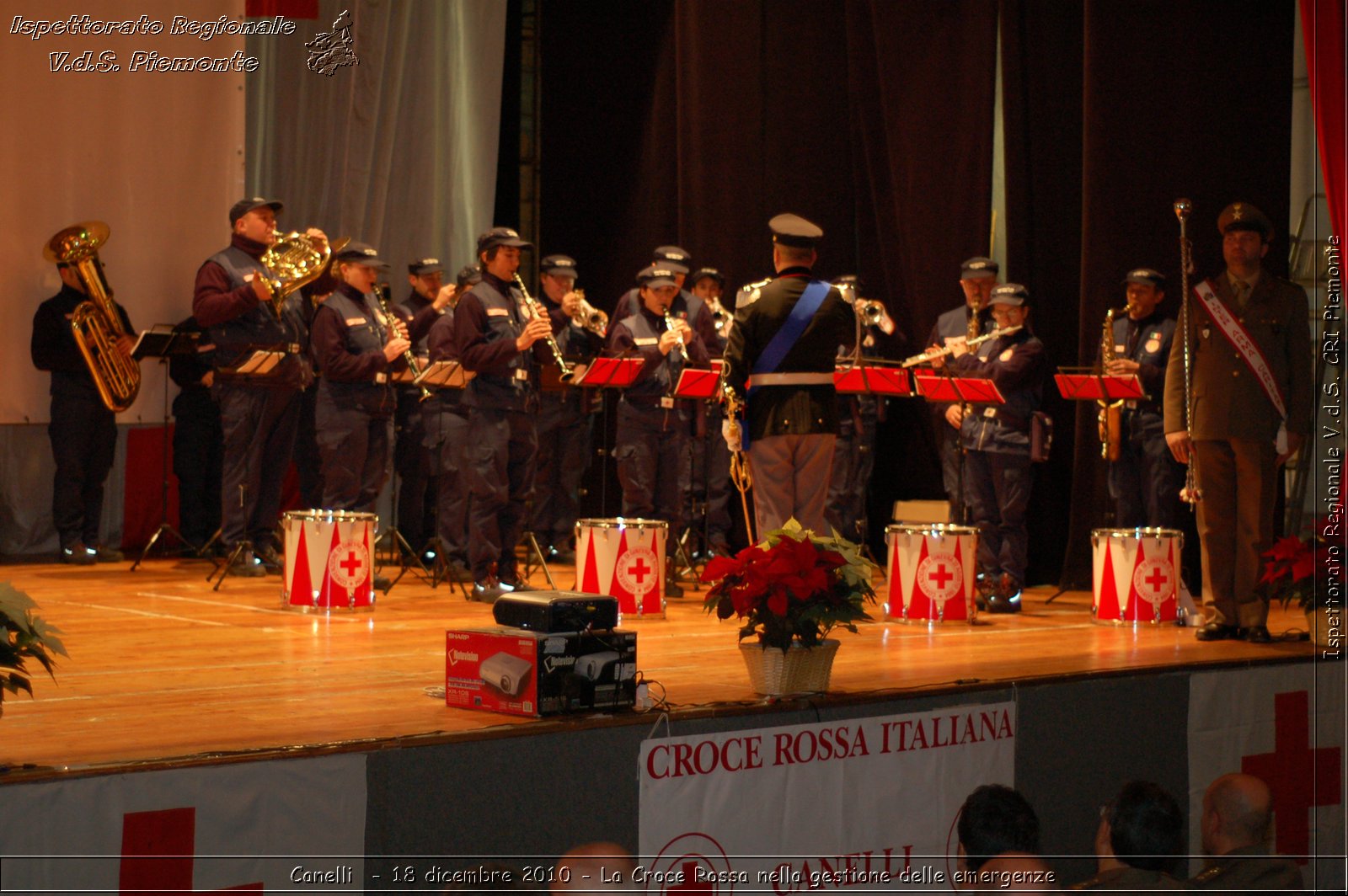 Canelli  - 18 dicembre 2010 - La Croce Rossa nella gestione delle emergenze -  Croce Rossa Italiana - Ispettorato Regionale Volontari del Soccorso Piemonte