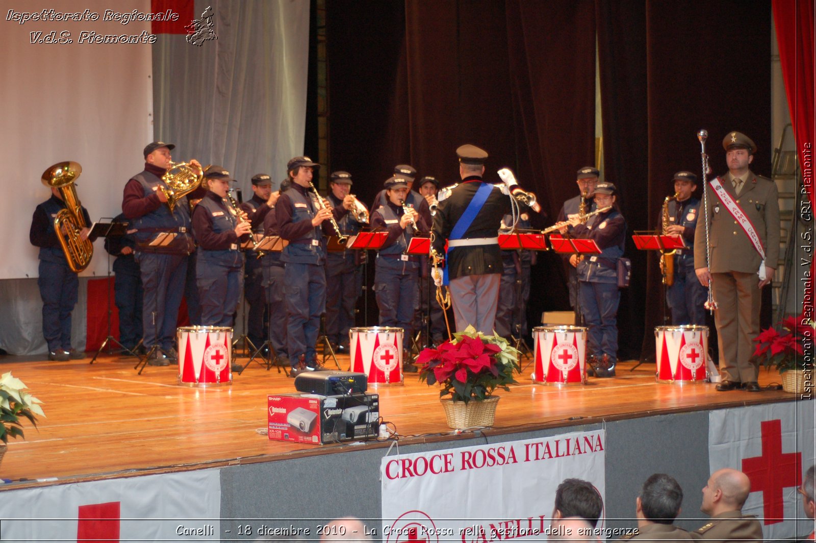 Canelli  - 18 dicembre 2010 - La Croce Rossa nella gestione delle emergenze -  Croce Rossa Italiana - Ispettorato Regionale Volontari del Soccorso Piemonte