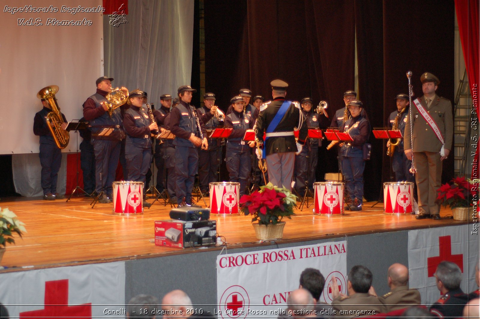 Canelli  - 18 dicembre 2010 - La Croce Rossa nella gestione delle emergenze -  Croce Rossa Italiana - Ispettorato Regionale Volontari del Soccorso Piemonte