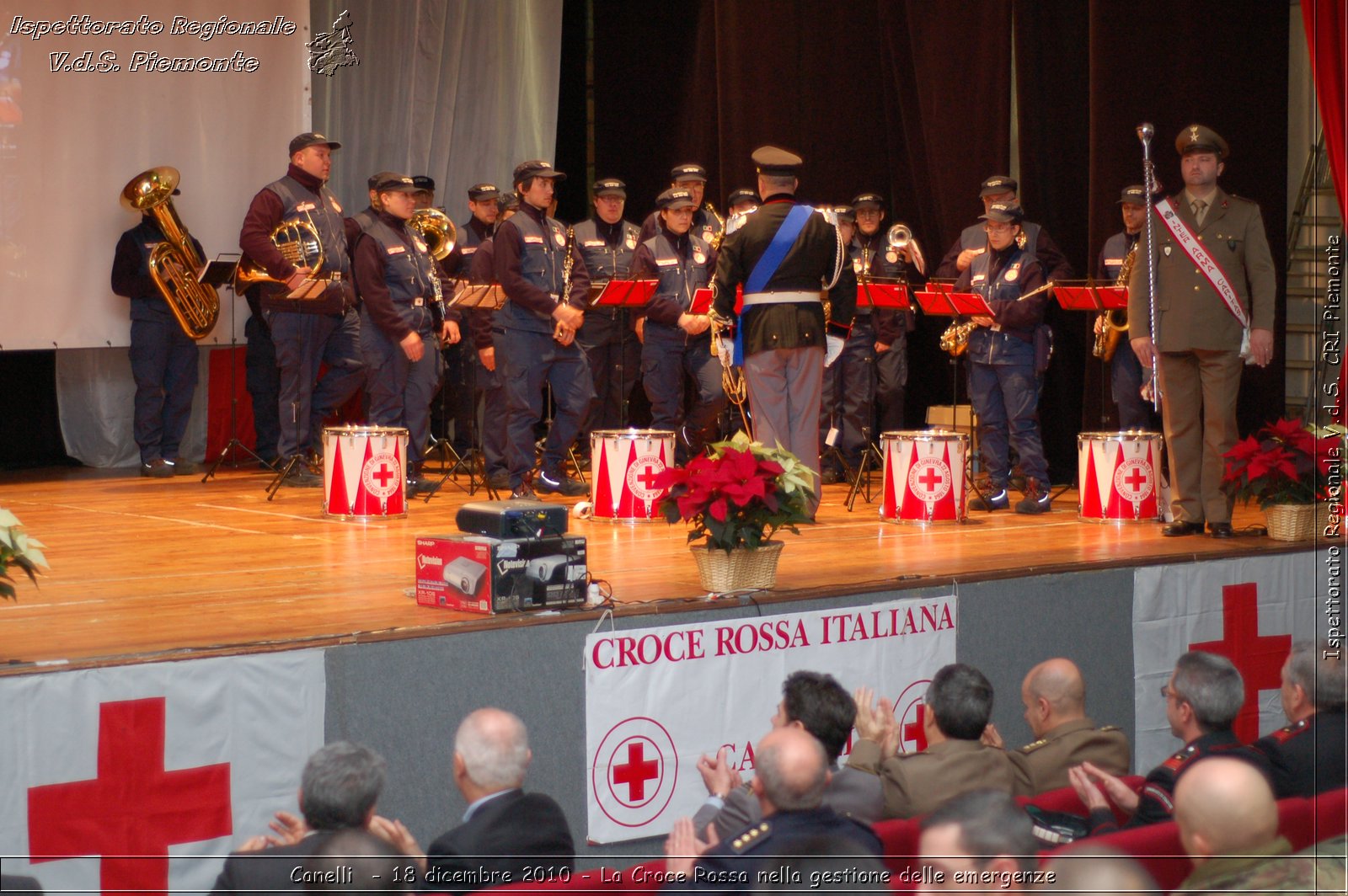 Canelli  - 18 dicembre 2010 - La Croce Rossa nella gestione delle emergenze -  Croce Rossa Italiana - Ispettorato Regionale Volontari del Soccorso Piemonte