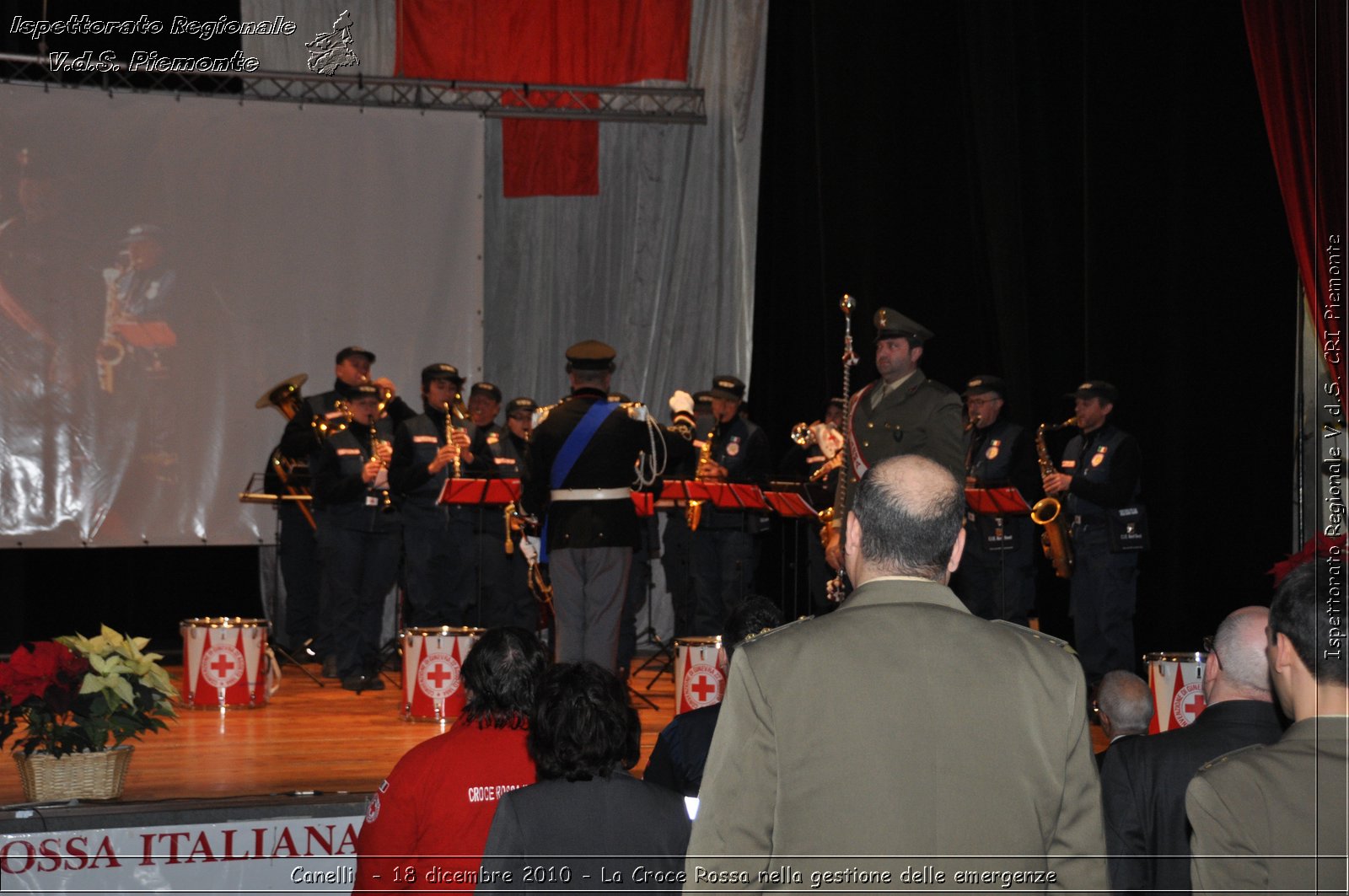 Canelli  - 18 dicembre 2010 - La Croce Rossa nella gestione delle emergenze -  Croce Rossa Italiana - Ispettorato Regionale Volontari del Soccorso Piemonte