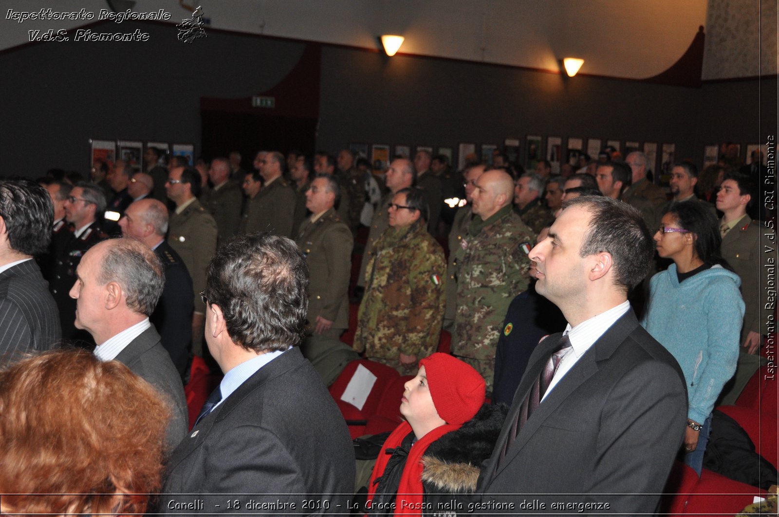 Canelli  - 18 dicembre 2010 - La Croce Rossa nella gestione delle emergenze -  Croce Rossa Italiana - Ispettorato Regionale Volontari del Soccorso Piemonte