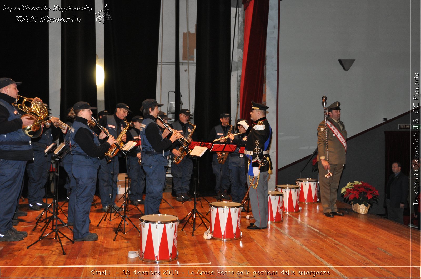 Canelli  - 18 dicembre 2010 - La Croce Rossa nella gestione delle emergenze -  Croce Rossa Italiana - Ispettorato Regionale Volontari del Soccorso Piemonte