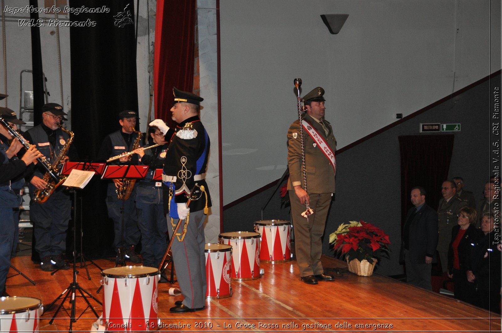 Canelli  - 18 dicembre 2010 - La Croce Rossa nella gestione delle emergenze -  Croce Rossa Italiana - Ispettorato Regionale Volontari del Soccorso Piemonte