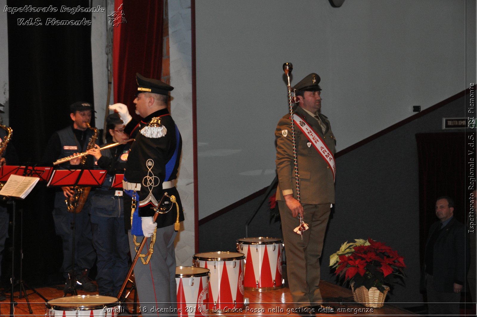 Canelli  - 18 dicembre 2010 - La Croce Rossa nella gestione delle emergenze -  Croce Rossa Italiana - Ispettorato Regionale Volontari del Soccorso Piemonte