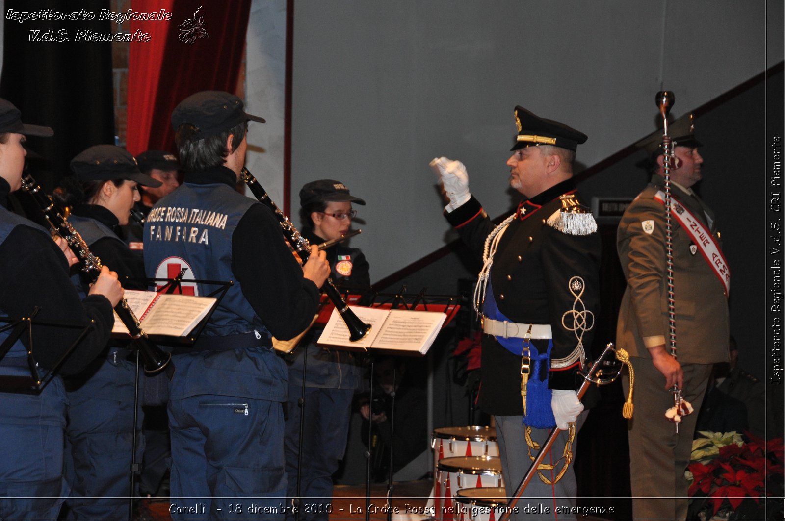 Canelli  - 18 dicembre 2010 - La Croce Rossa nella gestione delle emergenze -  Croce Rossa Italiana - Ispettorato Regionale Volontari del Soccorso Piemonte