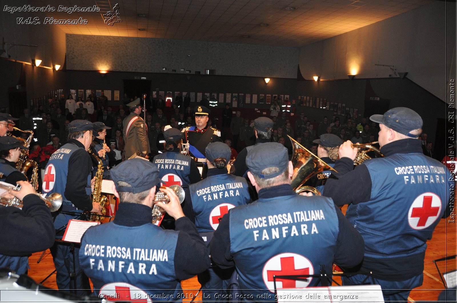 Canelli  - 18 dicembre 2010 - La Croce Rossa nella gestione delle emergenze -  Croce Rossa Italiana - Ispettorato Regionale Volontari del Soccorso Piemonte