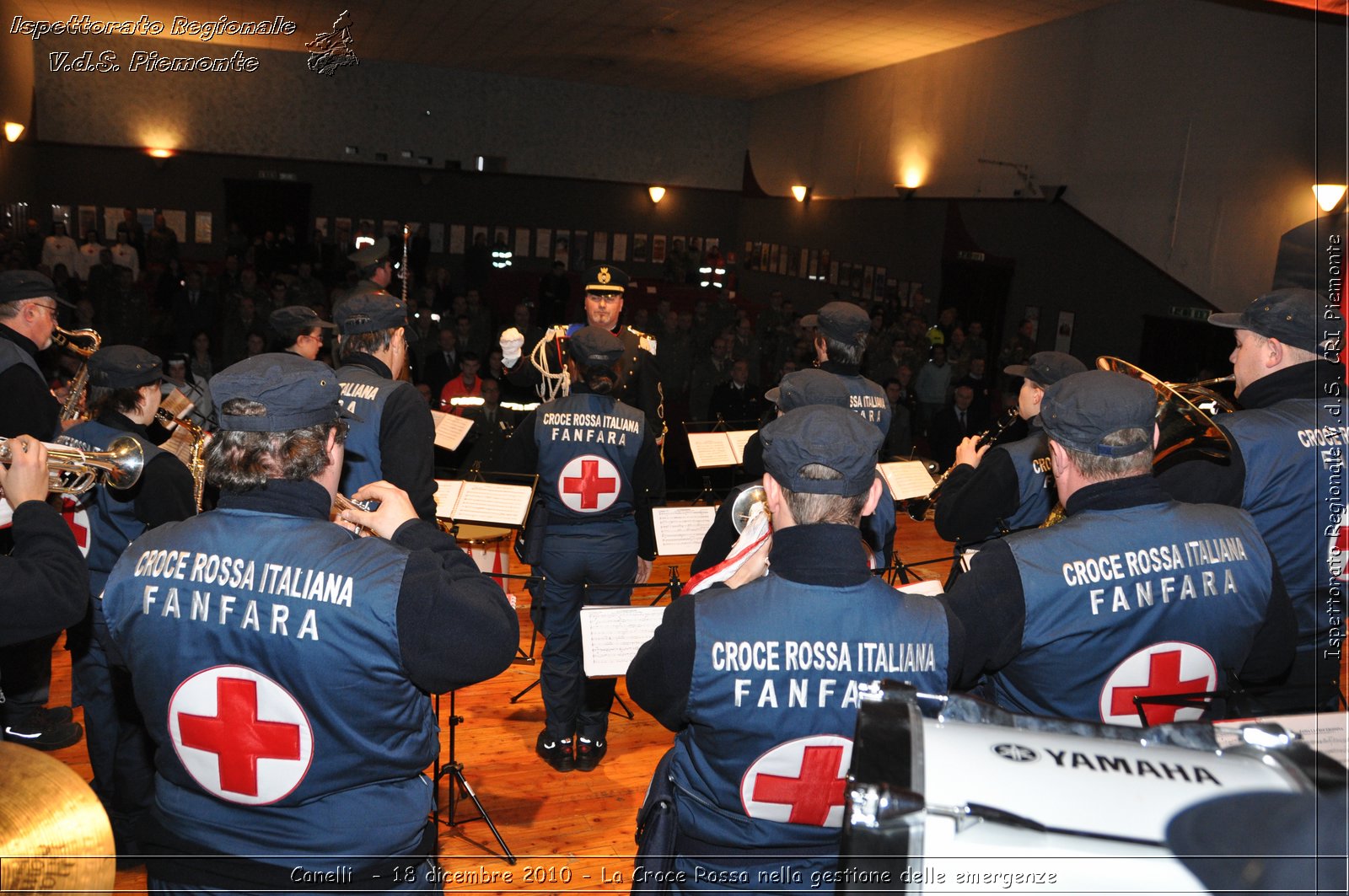 Canelli  - 18 dicembre 2010 - La Croce Rossa nella gestione delle emergenze -  Croce Rossa Italiana - Ispettorato Regionale Volontari del Soccorso Piemonte