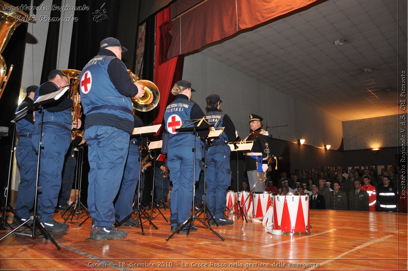 Canelli  - 18 dicembre 2010 - La Croce Rossa nella gestione delle emergenze -  Croce Rossa Italiana - Ispettorato Regionale Volontari del Soccorso Piemonte