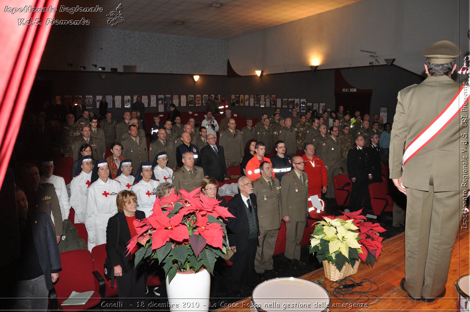 Canelli  - 18 dicembre 2010 - La Croce Rossa nella gestione delle emergenze -  Croce Rossa Italiana - Ispettorato Regionale Volontari del Soccorso Piemonte