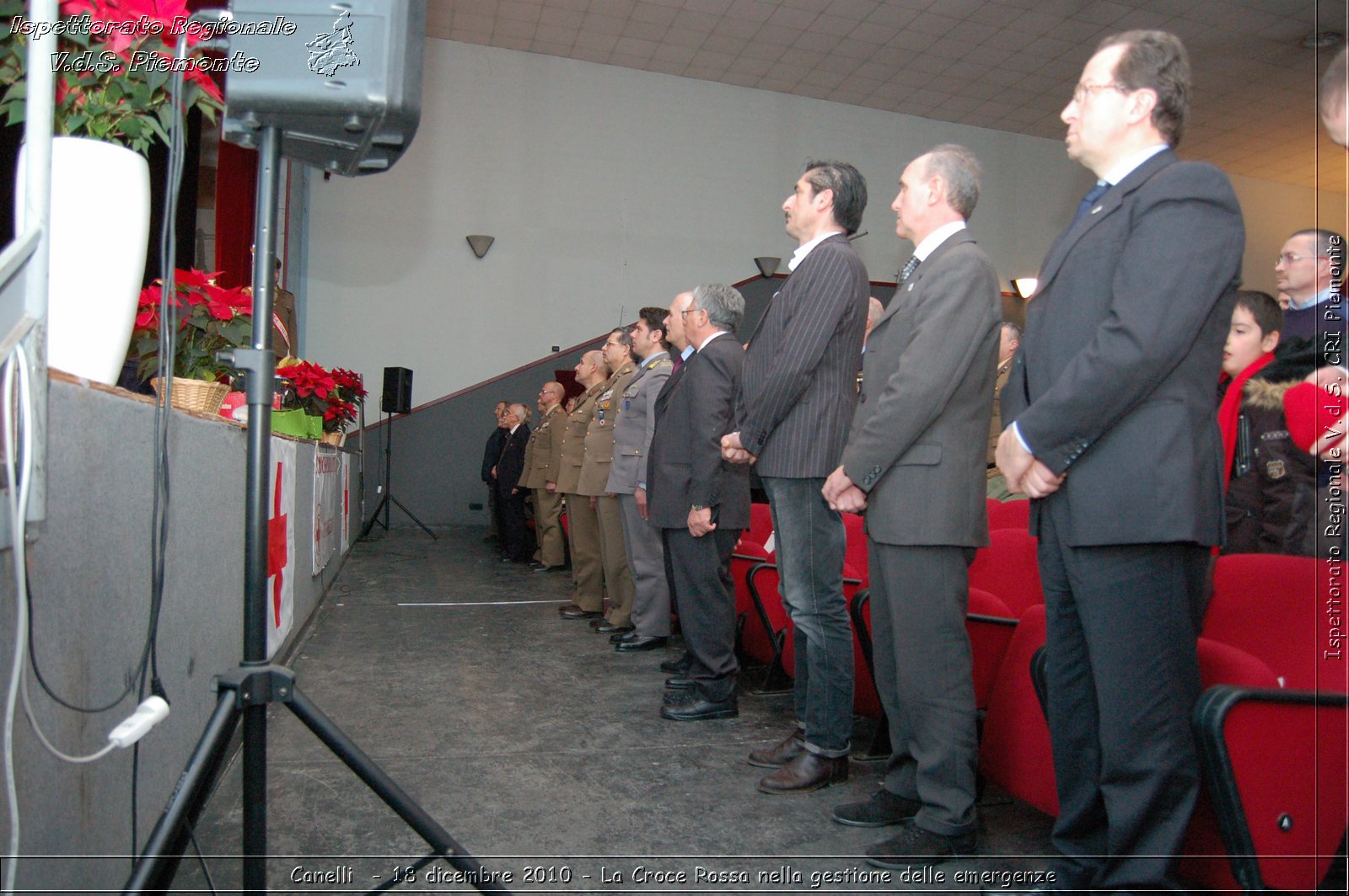 Canelli  - 18 dicembre 2010 - La Croce Rossa nella gestione delle emergenze -  Croce Rossa Italiana - Ispettorato Regionale Volontari del Soccorso Piemonte