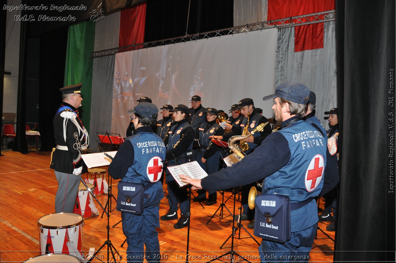 Canelli  - 18 dicembre 2010 - La Croce Rossa nella gestione delle emergenze -  Croce Rossa Italiana - Ispettorato Regionale Volontari del Soccorso Piemonte