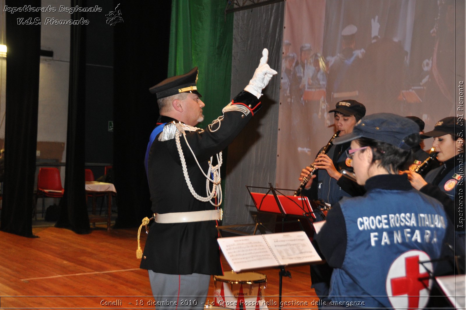 Canelli  - 18 dicembre 2010 - La Croce Rossa nella gestione delle emergenze -  Croce Rossa Italiana - Ispettorato Regionale Volontari del Soccorso Piemonte