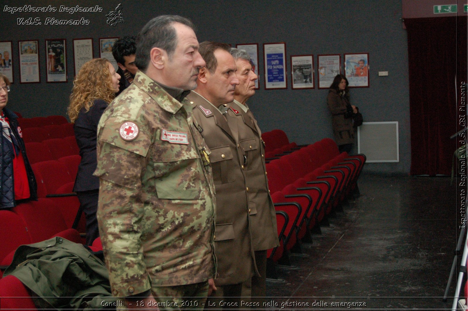 Canelli  - 18 dicembre 2010 - La Croce Rossa nella gestione delle emergenze -  Croce Rossa Italiana - Ispettorato Regionale Volontari del Soccorso Piemonte