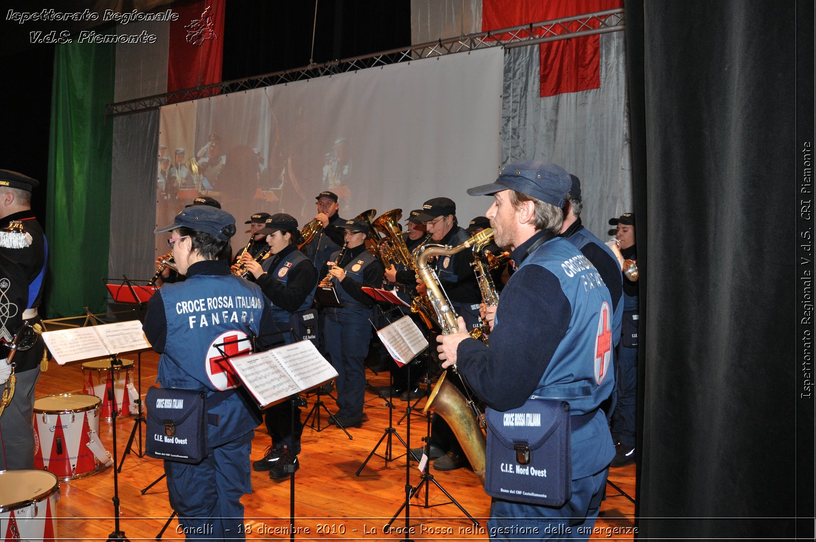 Canelli  - 18 dicembre 2010 - La Croce Rossa nella gestione delle emergenze -  Croce Rossa Italiana - Ispettorato Regionale Volontari del Soccorso Piemonte