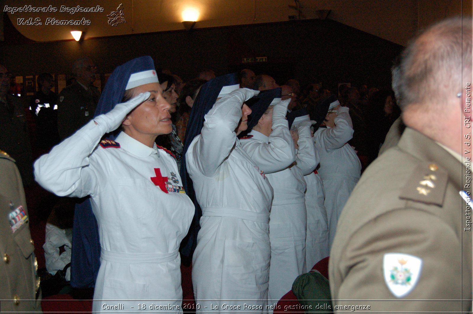 Canelli  - 18 dicembre 2010 - La Croce Rossa nella gestione delle emergenze -  Croce Rossa Italiana - Ispettorato Regionale Volontari del Soccorso Piemonte