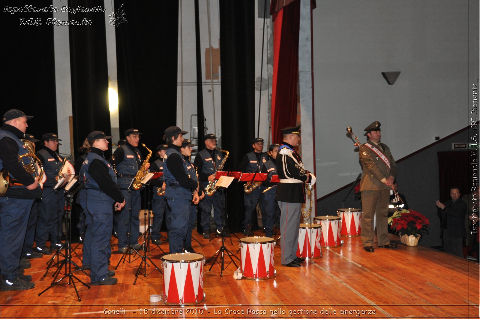 Canelli  - 18 dicembre 2010 - La Croce Rossa nella gestione delle emergenze -  Croce Rossa Italiana - Ispettorato Regionale Volontari del Soccorso Piemonte