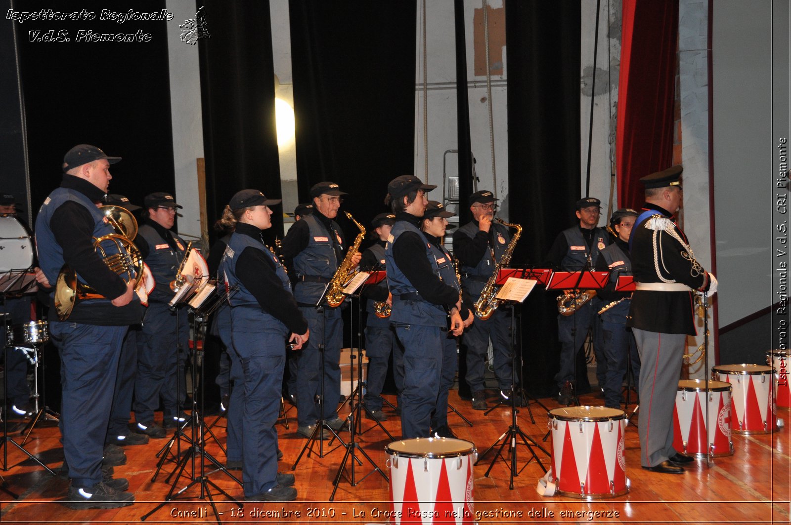 Canelli  - 18 dicembre 2010 - La Croce Rossa nella gestione delle emergenze -  Croce Rossa Italiana - Ispettorato Regionale Volontari del Soccorso Piemonte