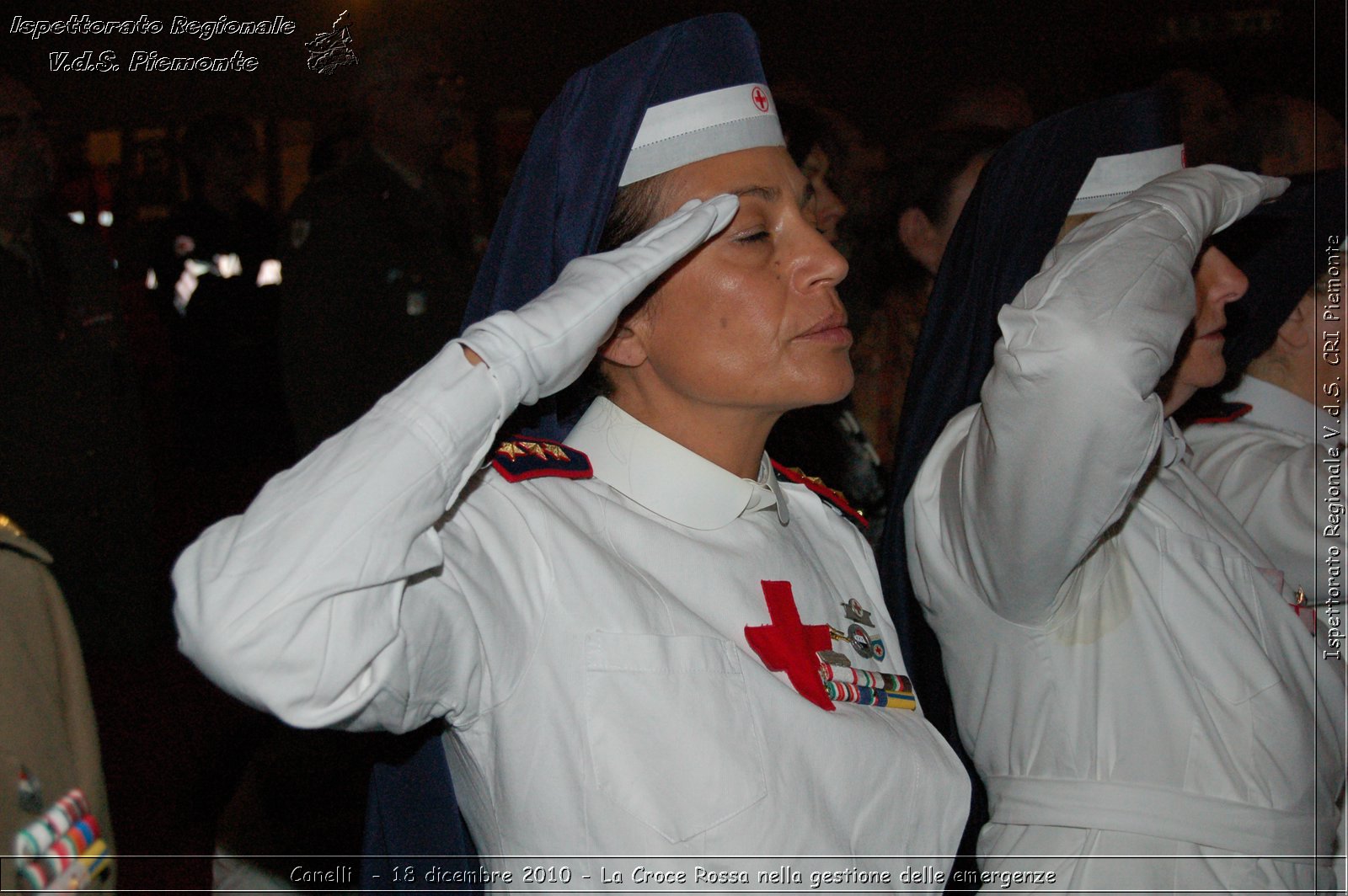 Canelli  - 18 dicembre 2010 - La Croce Rossa nella gestione delle emergenze -  Croce Rossa Italiana - Ispettorato Regionale Volontari del Soccorso Piemonte