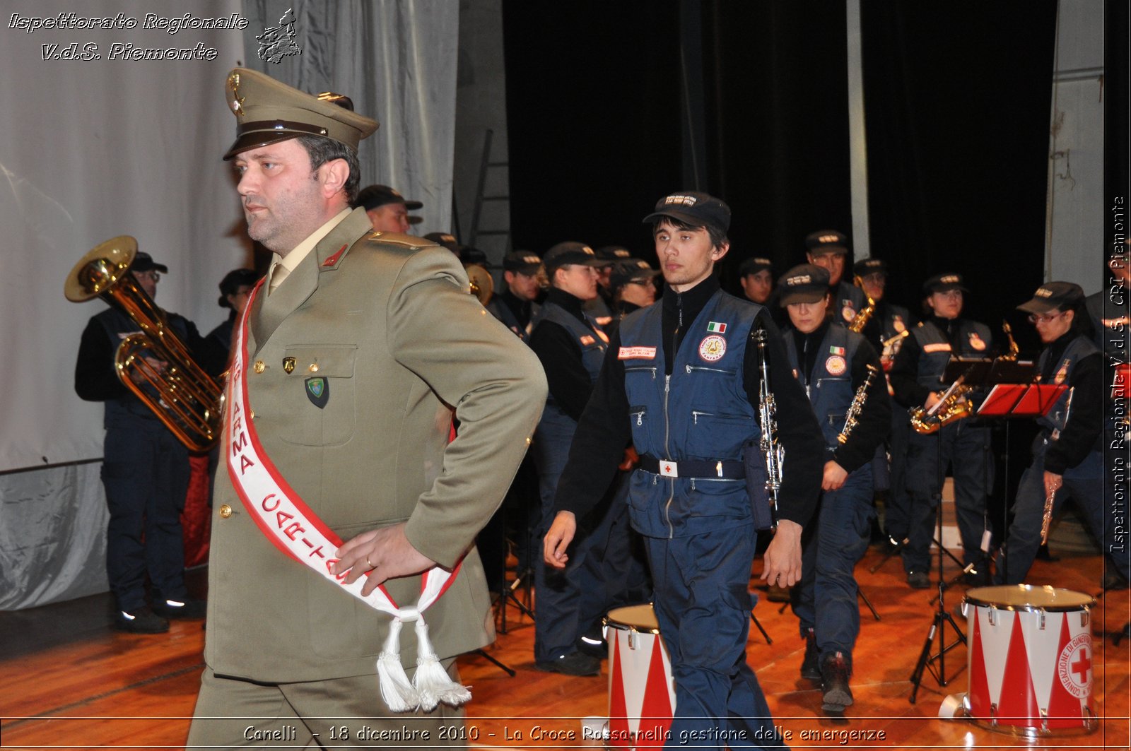 Canelli  - 18 dicembre 2010 - La Croce Rossa nella gestione delle emergenze -  Croce Rossa Italiana - Ispettorato Regionale Volontari del Soccorso Piemonte