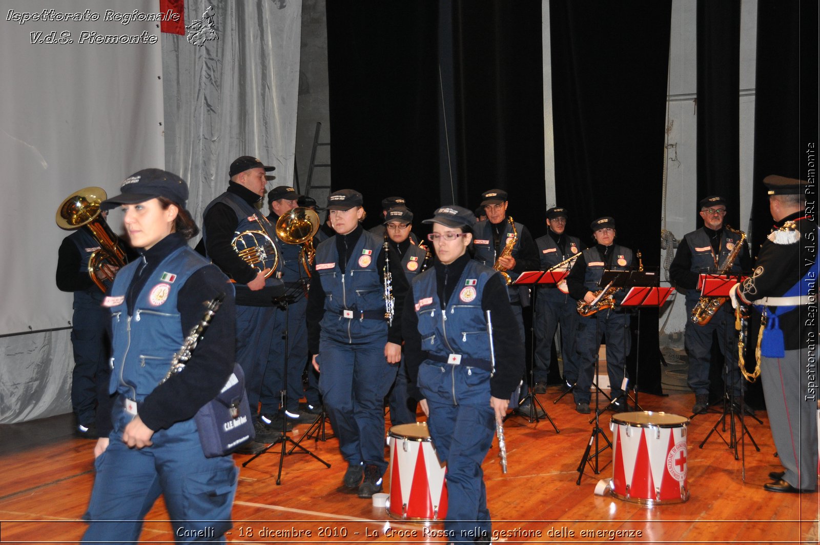 Canelli  - 18 dicembre 2010 - La Croce Rossa nella gestione delle emergenze -  Croce Rossa Italiana - Ispettorato Regionale Volontari del Soccorso Piemonte