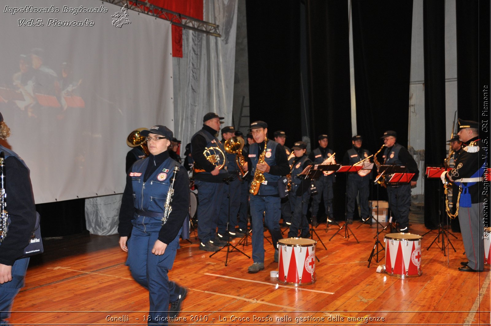 Canelli  - 18 dicembre 2010 - La Croce Rossa nella gestione delle emergenze -  Croce Rossa Italiana - Ispettorato Regionale Volontari del Soccorso Piemonte