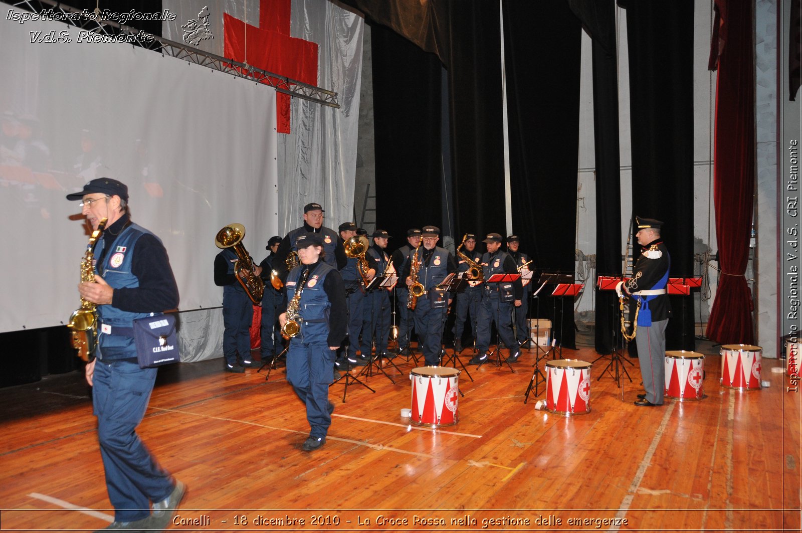 Canelli  - 18 dicembre 2010 - La Croce Rossa nella gestione delle emergenze -  Croce Rossa Italiana - Ispettorato Regionale Volontari del Soccorso Piemonte