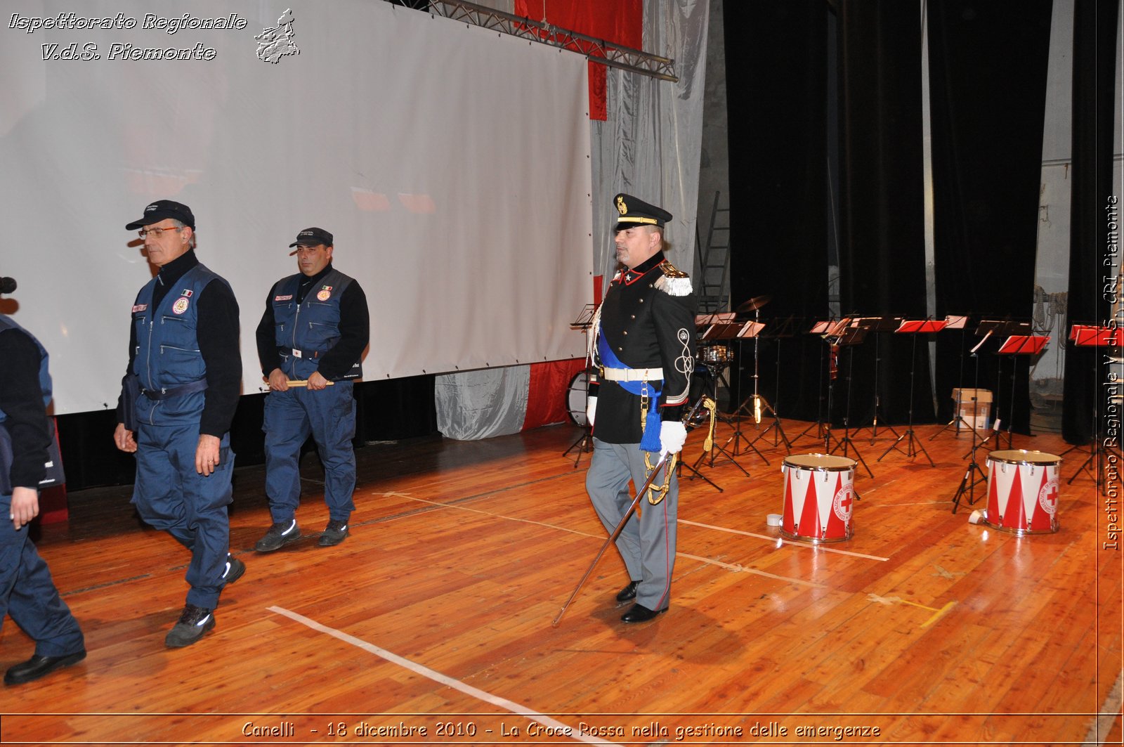 Canelli  - 18 dicembre 2010 - La Croce Rossa nella gestione delle emergenze -  Croce Rossa Italiana - Ispettorato Regionale Volontari del Soccorso Piemonte