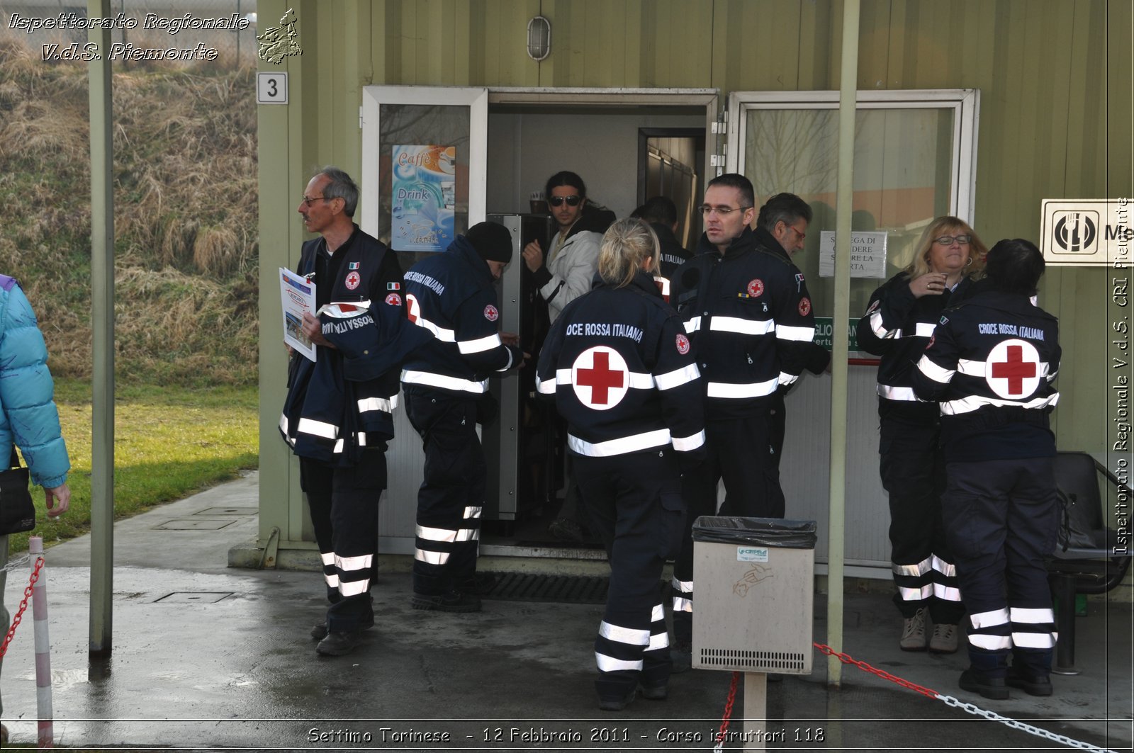 Settimo Torinese  - 12 Febbraio 2011 - Corso istruttori 118 -  Croce Rossa Italiana - Ispettorato Regionale Volontari del Soccorso Piemonte