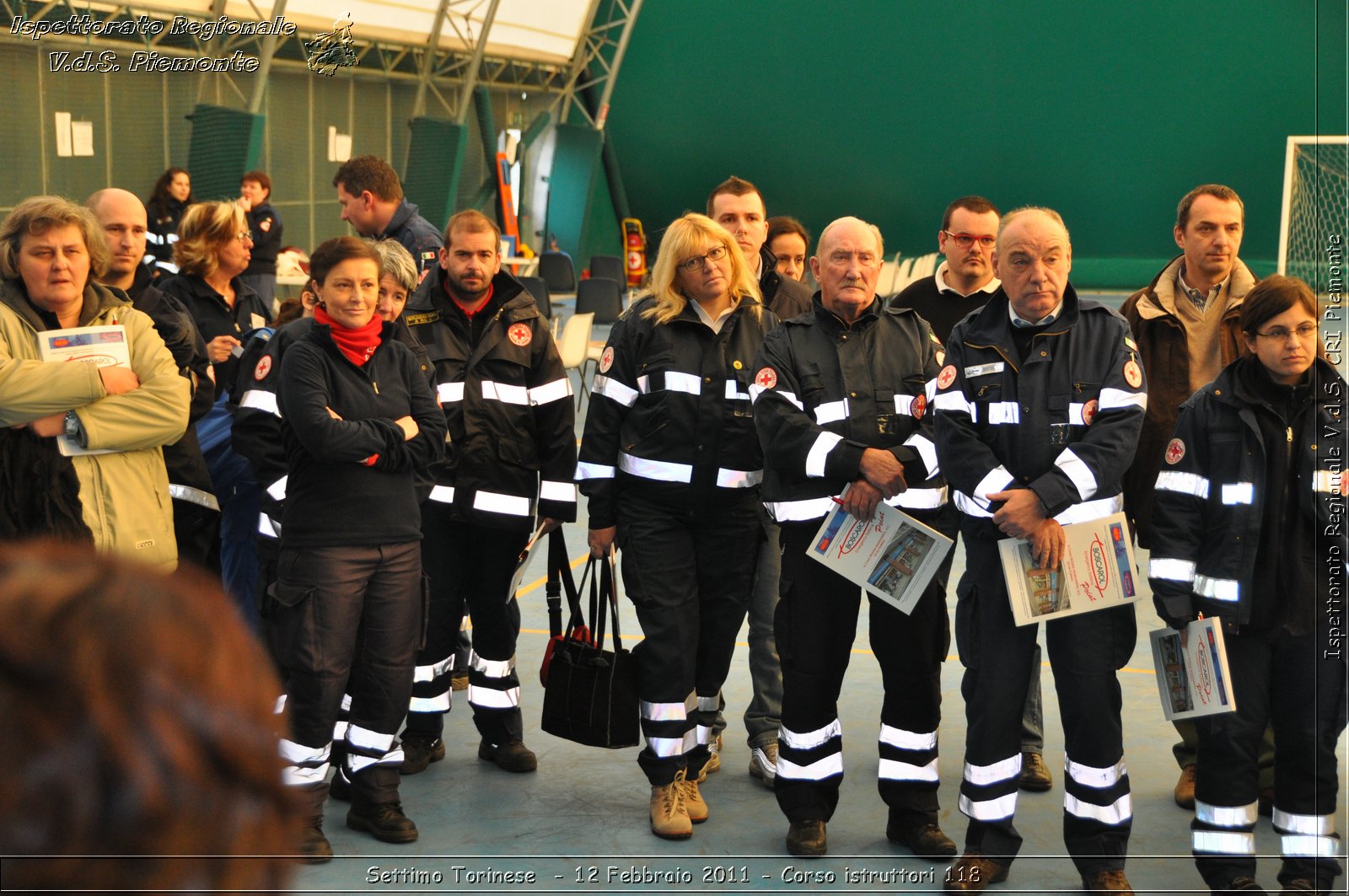 Settimo Torinese  - 12 Febbraio 2011 - Corso istruttori 118 -  Croce Rossa Italiana - Ispettorato Regionale Volontari del Soccorso Piemonte