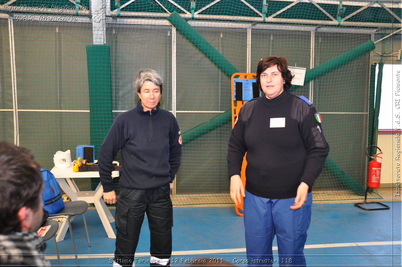Settimo Torinese  - 12 Febbraio 2011 - Corso istruttori 118 -  Croce Rossa Italiana - Ispettorato Regionale Volontari del Soccorso Piemonte