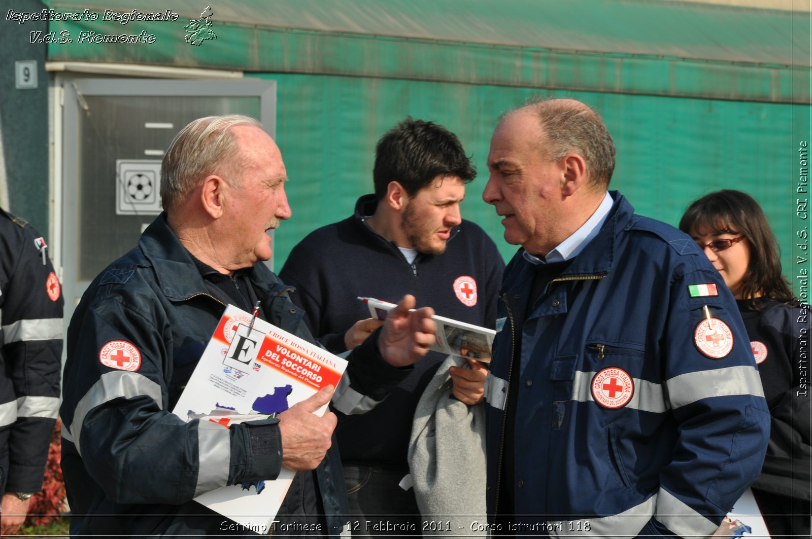 Settimo Torinese  - 12 Febbraio 2011 - Corso istruttori 118 -  Croce Rossa Italiana - Ispettorato Regionale Volontari del Soccorso Piemonte