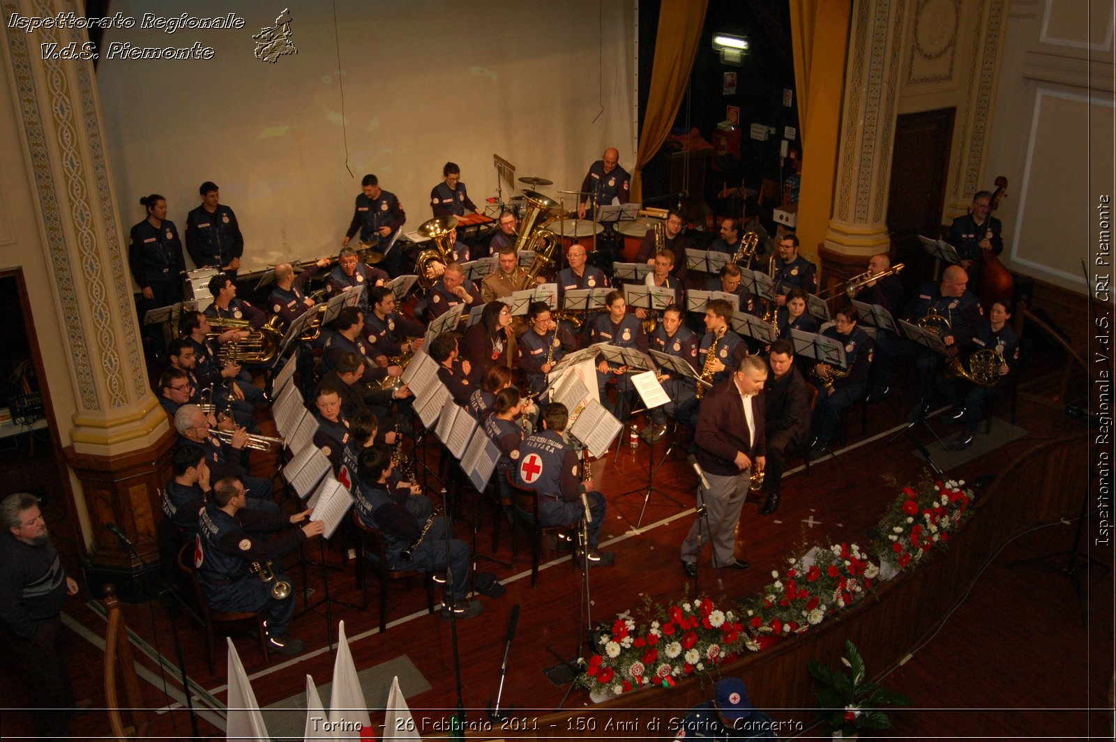 Torino  - 26 Febbraio 2011 - 150 Anni di Storia, Concerto -  Croce Rossa Italiana - Ispettorato Regionale Volontari del Soccorso Piemonte