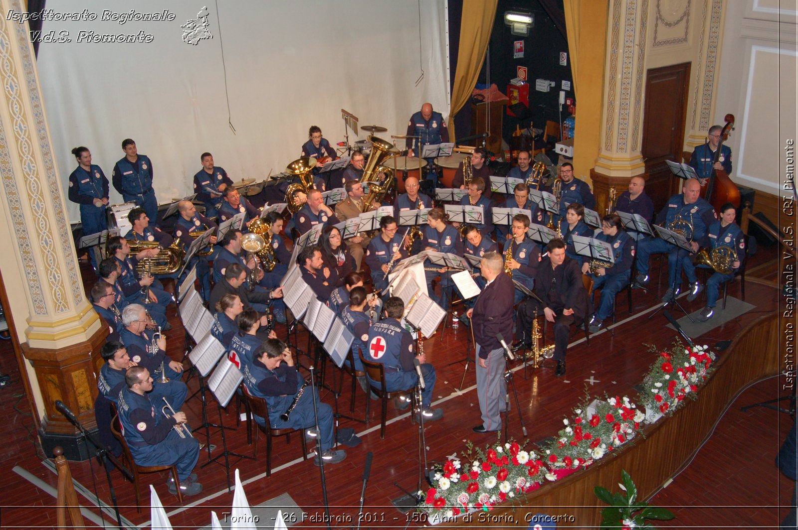 Torino  - 26 Febbraio 2011 - 150 Anni di Storia, Concerto -  Croce Rossa Italiana - Ispettorato Regionale Volontari del Soccorso Piemonte