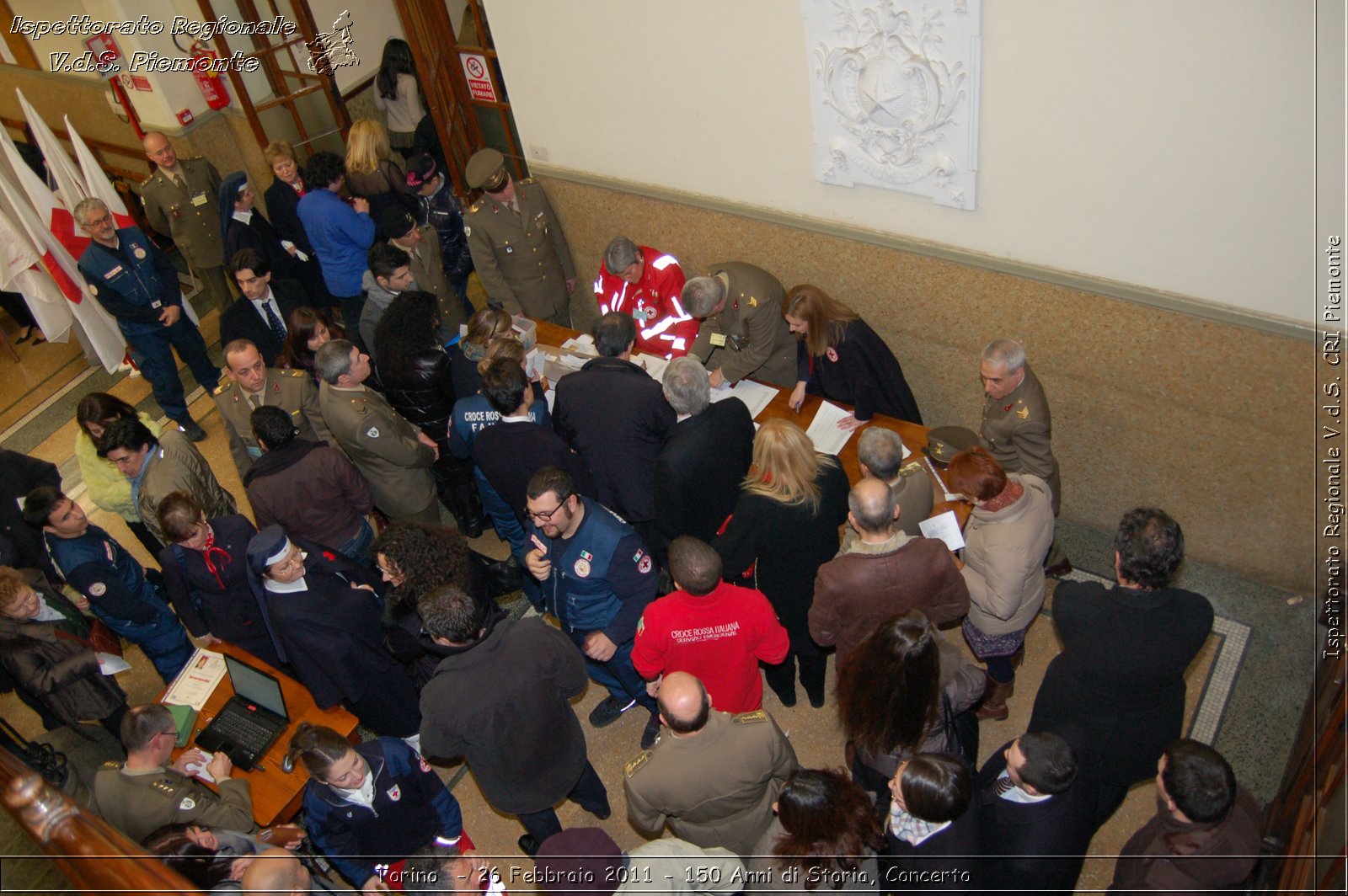 Torino  - 26 Febbraio 2011 - 150 Anni di Storia, Concerto -  Croce Rossa Italiana - Ispettorato Regionale Volontari del Soccorso Piemonte