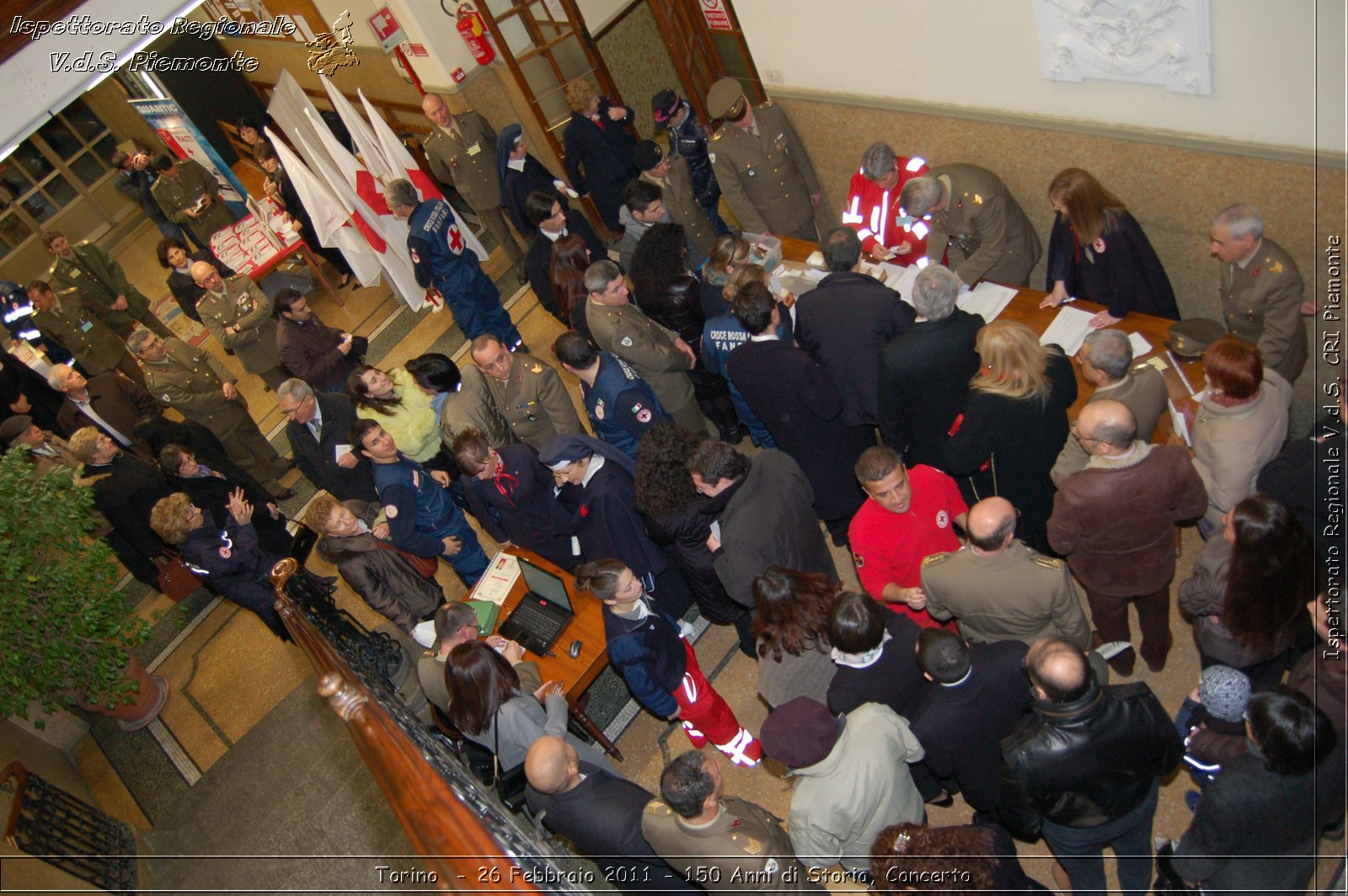 Torino  - 26 Febbraio 2011 - 150 Anni di Storia, Concerto -  Croce Rossa Italiana - Ispettorato Regionale Volontari del Soccorso Piemonte