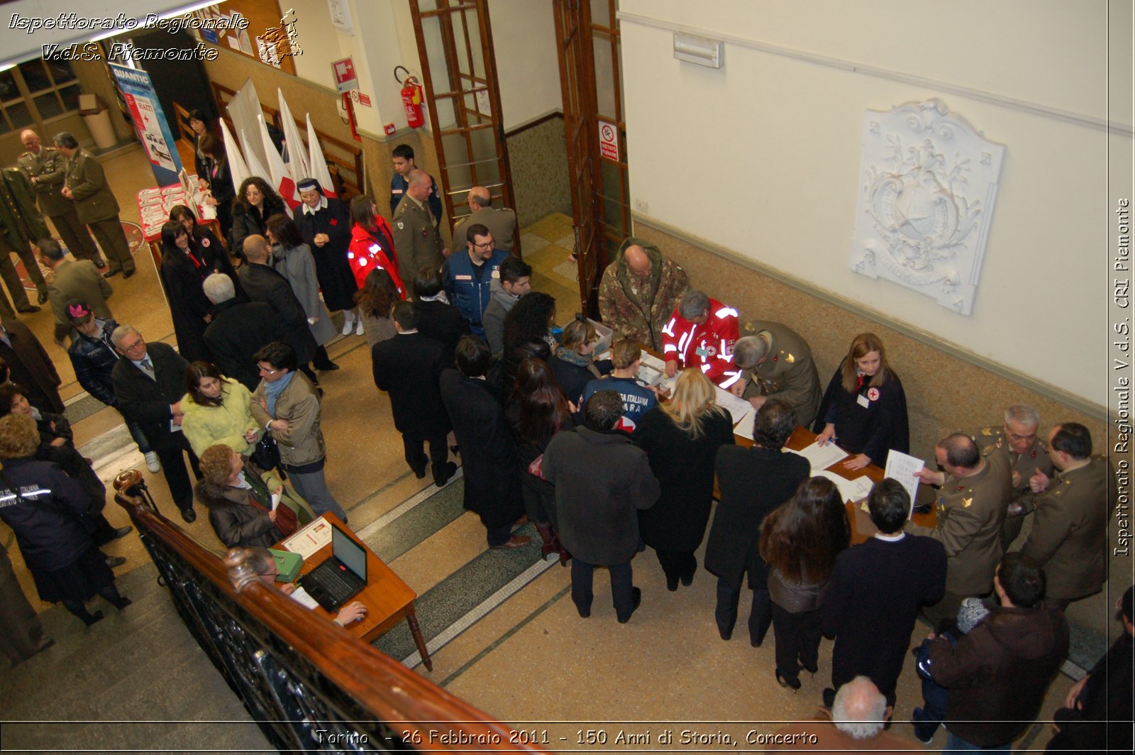 Torino  - 26 Febbraio 2011 - 150 Anni di Storia, Concerto -  Croce Rossa Italiana - Ispettorato Regionale Volontari del Soccorso Piemonte