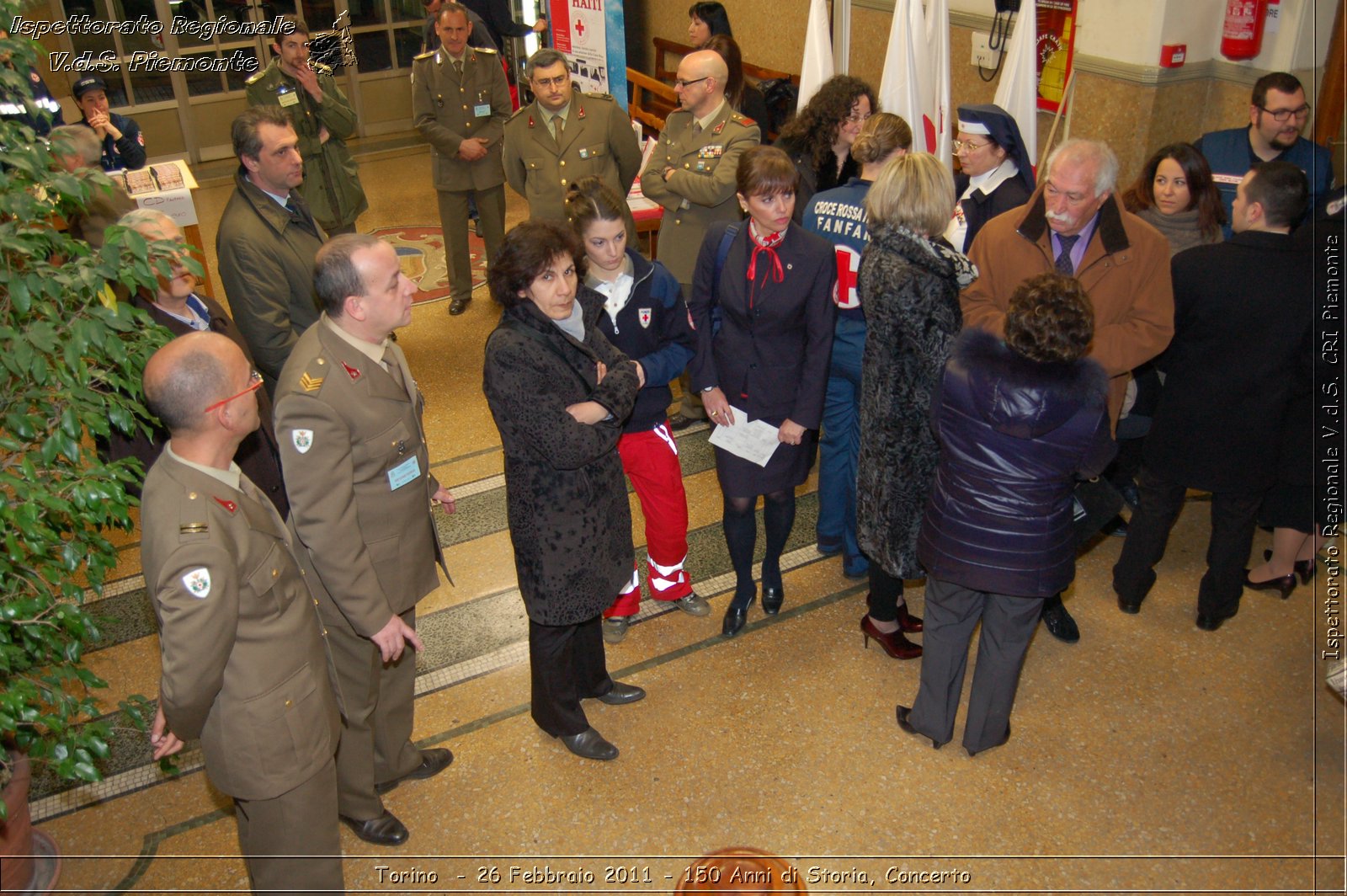 Torino  - 26 Febbraio 2011 - 150 Anni di Storia, Concerto -  Croce Rossa Italiana - Ispettorato Regionale Volontari del Soccorso Piemonte