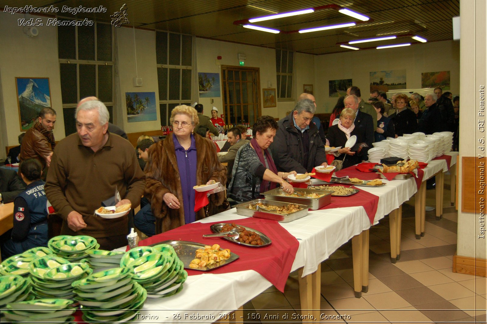 Torino  - 26 Febbraio 2011 - 150 Anni di Storia, Concerto -  Croce Rossa Italiana - Ispettorato Regionale Volontari del Soccorso Piemonte