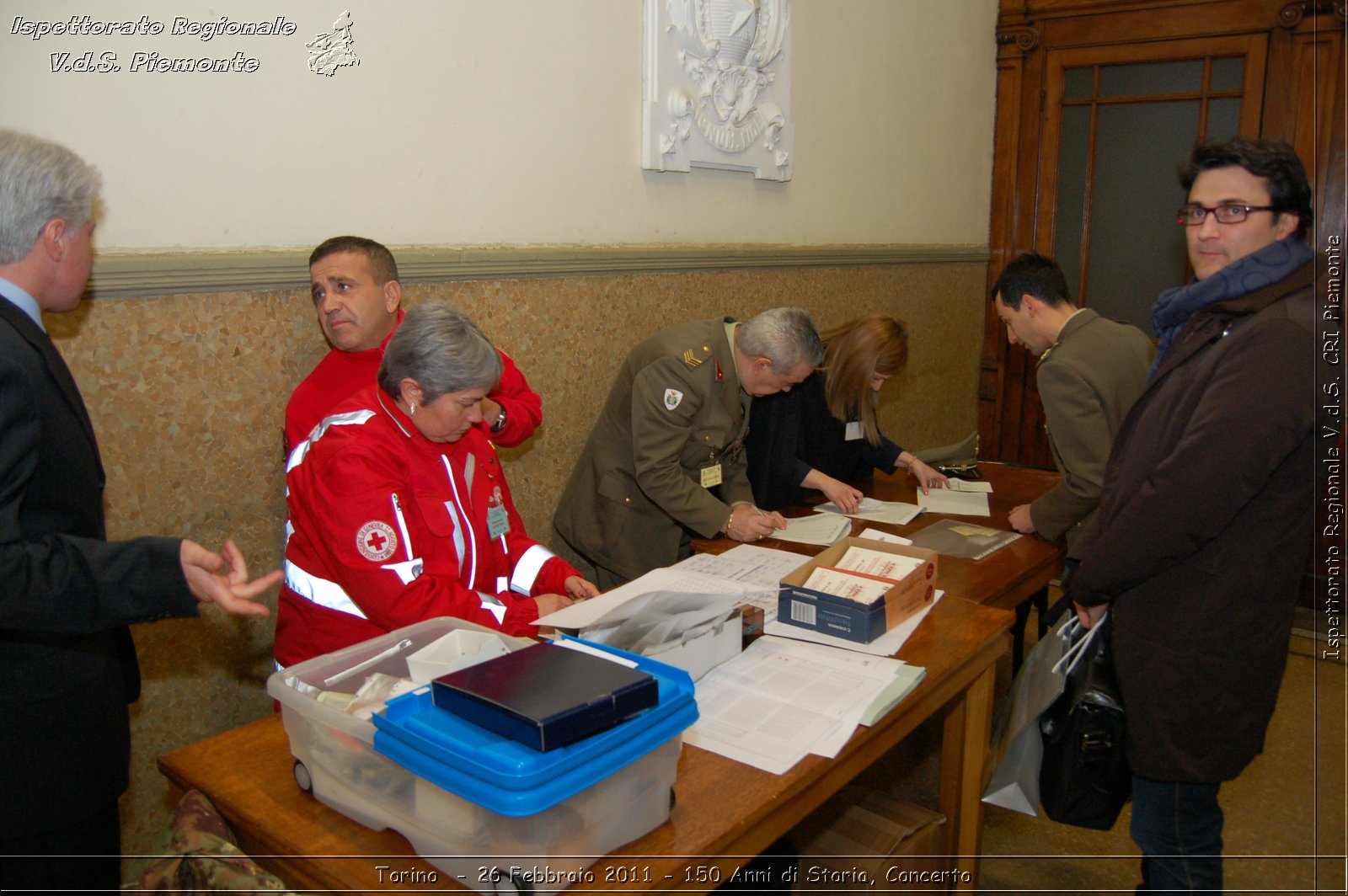 Torino  - 26 Febbraio 2011 - 150 Anni di Storia, Concerto -  Croce Rossa Italiana - Ispettorato Regionale Volontari del Soccorso Piemonte