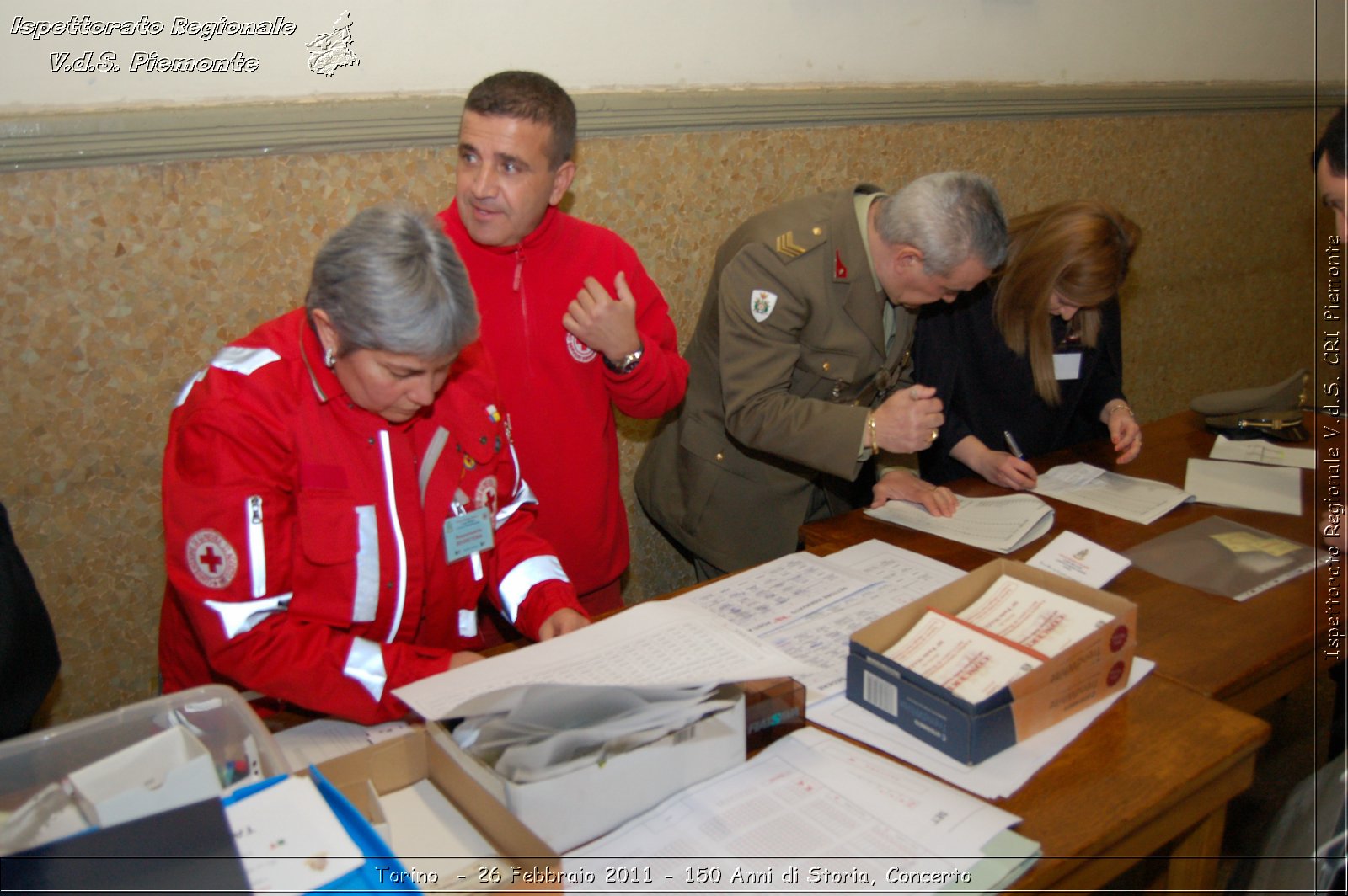 Torino  - 26 Febbraio 2011 - 150 Anni di Storia, Concerto -  Croce Rossa Italiana - Ispettorato Regionale Volontari del Soccorso Piemonte