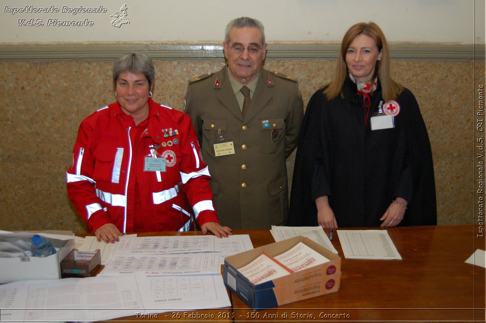 Torino  - 26 Febbraio 2011 - 150 Anni di Storia, Concerto -  Croce Rossa Italiana - Ispettorato Regionale Volontari del Soccorso Piemonte