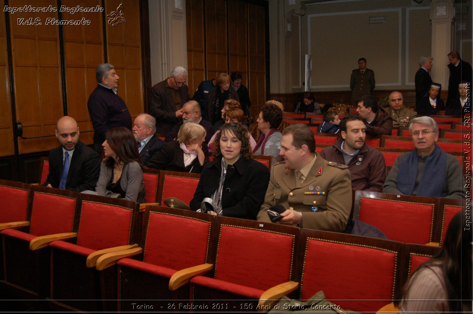 Torino  - 26 Febbraio 2011 - 150 Anni di Storia, Concerto -  Croce Rossa Italiana - Ispettorato Regionale Volontari del Soccorso Piemonte