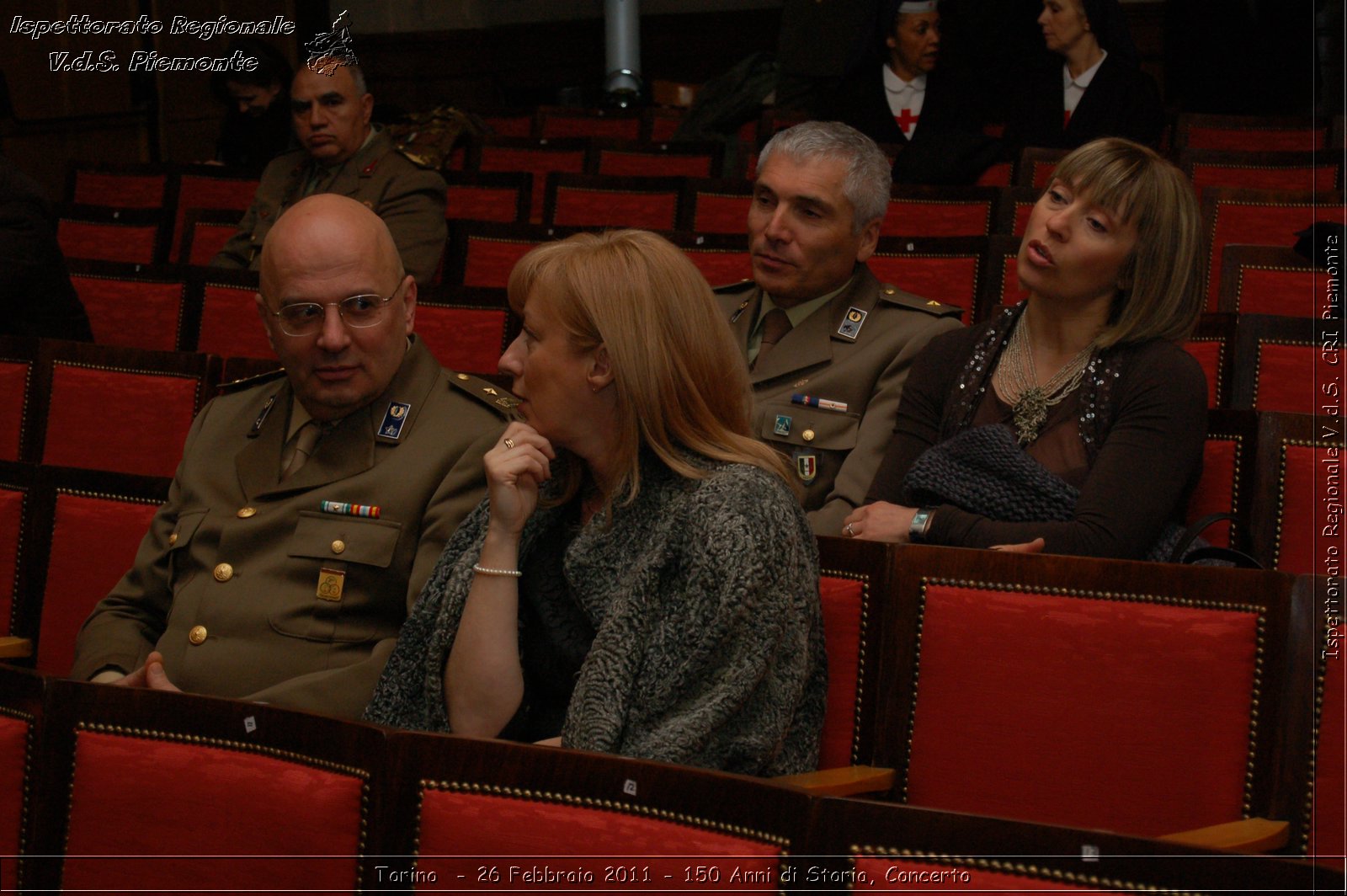 Torino  - 26 Febbraio 2011 - 150 Anni di Storia, Concerto -  Croce Rossa Italiana - Ispettorato Regionale Volontari del Soccorso Piemonte