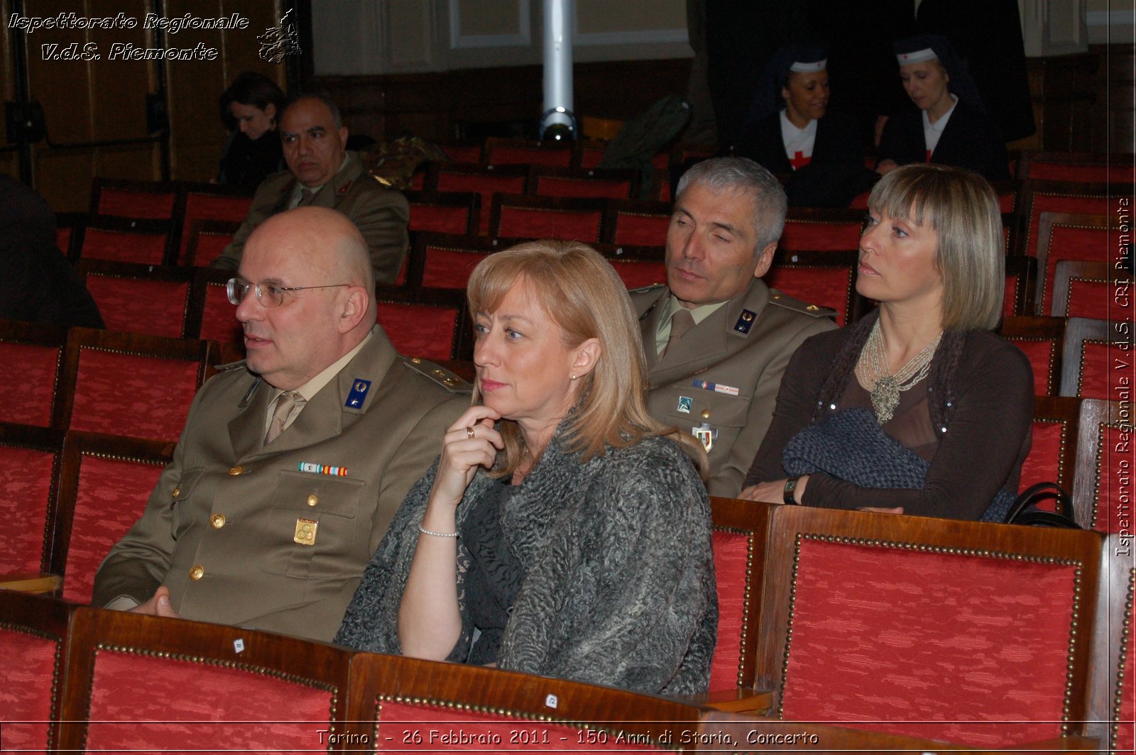 Torino  - 26 Febbraio 2011 - 150 Anni di Storia, Concerto -  Croce Rossa Italiana - Ispettorato Regionale Volontari del Soccorso Piemonte