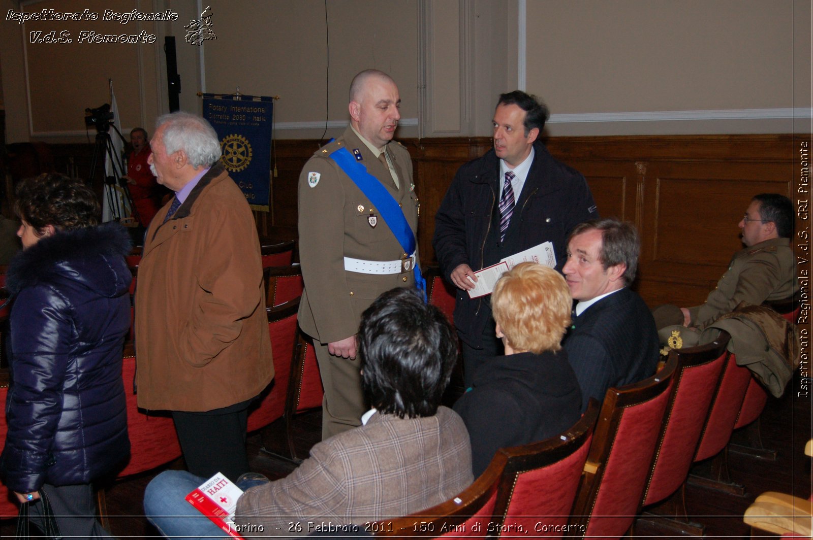 Torino  - 26 Febbraio 2011 - 150 Anni di Storia, Concerto -  Croce Rossa Italiana - Ispettorato Regionale Volontari del Soccorso Piemonte