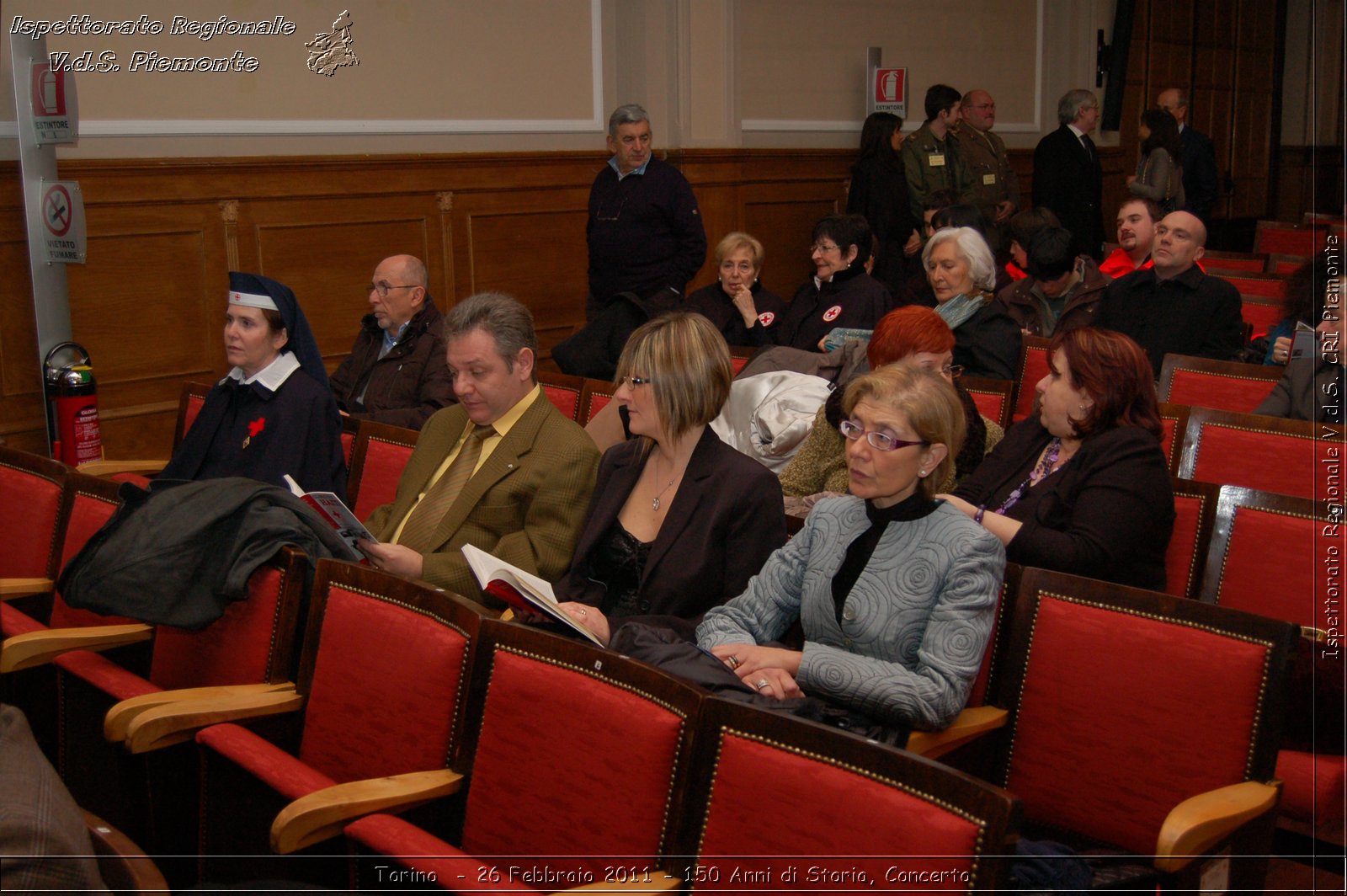 Torino  - 26 Febbraio 2011 - 150 Anni di Storia, Concerto -  Croce Rossa Italiana - Ispettorato Regionale Volontari del Soccorso Piemonte